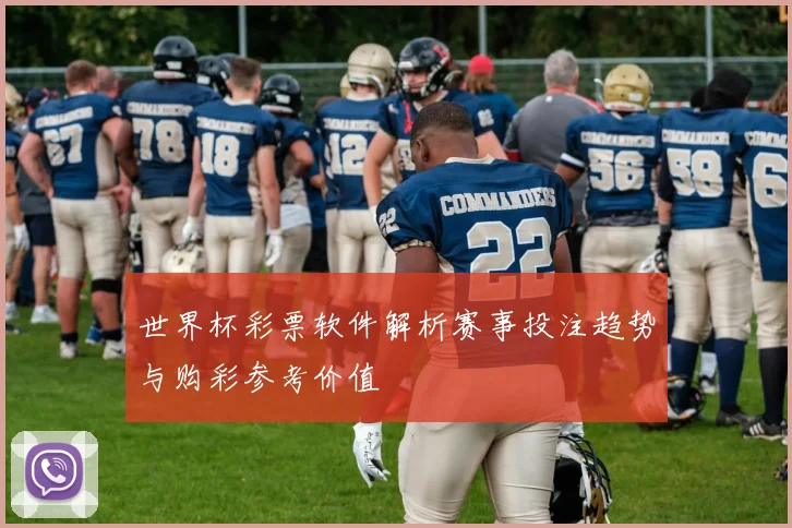 世界杯彩票软件解析赛事投注趋势与购彩参考价值