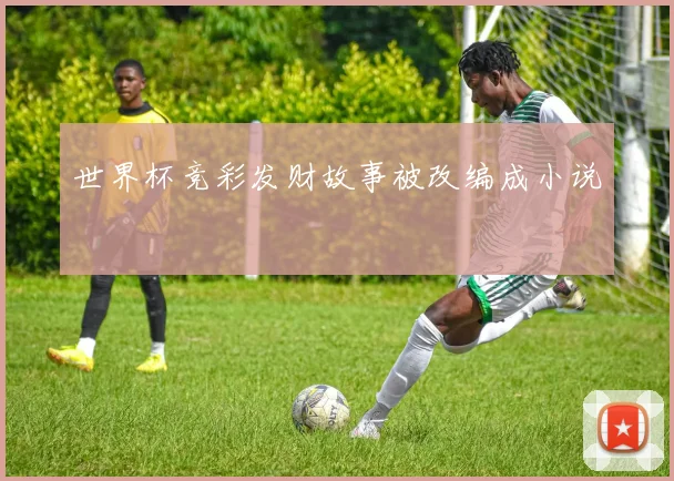 世界杯竞彩发财故事被改编成小说