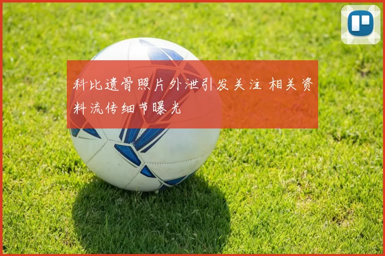 科比遗骨照片外泄引发关注 相关资料流传细节曝光